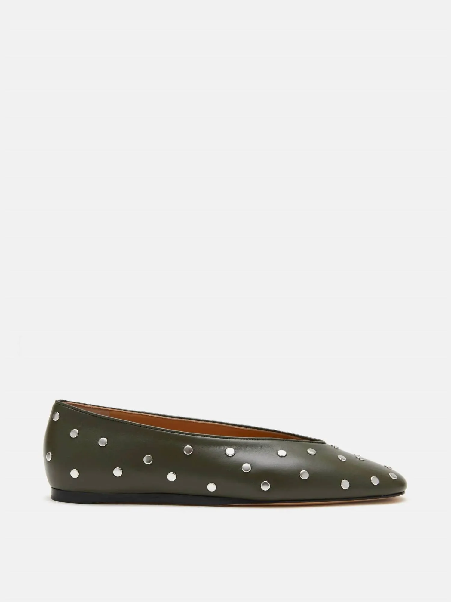 Women's Studded Regency Slipper - Narrow In Green